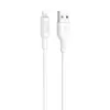 Hoco X25 USB-A apa - Lightning apa Adat és töltő kábel - Fehér (1m)
