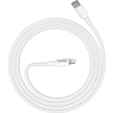 Hoco X56 USB Type-C apa - Lightning apa Töltőkábel - Fehér (1m) kábel és adapter