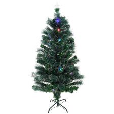 HOFF Műfenyő optikai, Hoff, 105 db színes LED-del, 180 cm műfenyő