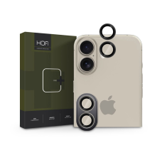 Hofi Camring Pro+ hátsó kameralencse védőüveg - Apple iPhone 16/16 Plus - fekete mobiltelefon kellék
