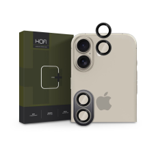 Hofi Camring Pro+ hátsó kameralencse védőüveg - Apple iPhone 16/16 Plus - fekete (HO311040) mobiltelefon kellék