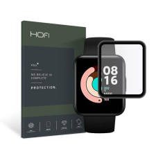 Hofi FN0327 Xiaomi Redmi Watch 2 Lite HOFI Hybrid Pro+ Glass üveg képernyővédő fólia, fekete okosóra kellék