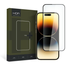 Hofi FNS0137 Apple iPhone 15 Plus HOFI Glass Pro+ üveg képernyővédő fólia, Fekete mobiltelefon kellék