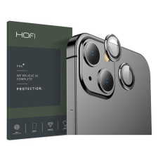 Hofi FNS0222 Apple iPhone 13 / 13 Mini HOFI CAMRING PRO+ üveg kamera lencse védő, Fekete mobiltelefon kellék