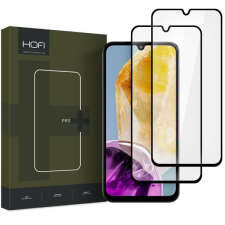 Hofi FNS0265 Samsung Galaxy M15 HOFI Glass Pro+ üveg képernyővédő fólia, 2 db-os csomag, fekete mobiltelefon kellék