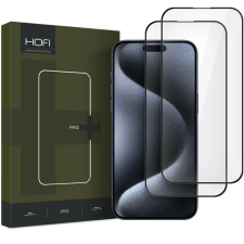  Hofi Glass Pro+ Apple iPhone 16 Black [2 PACK] mobiltelefon kellék