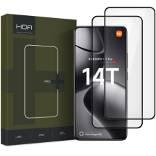 Hofi Glass Pro Full Screen üvegfólia Xiaomi 14T / 14T Pro, fekete mobiltelefon kellék