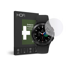 Hofi Glass Pro+ üveg képernyővédő fólia - Samsung Galaxy Watch4 Classic (42 mm) - clear mobiltelefon, tablet alkatrész
