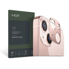 Hofi HOFI Metal Camera Sytling hátsó kameravédő borító - Apple iPhone 13/13 Mini - pink mobiltelefon kellék