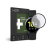 Hofi Hybrid Glass üveg képernyővédő fólia - Huawei Watch Active 2 (44 mm) - fekete