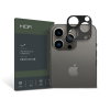 Hofi Metal Camera Sytling hátsó kameravédő borító - Apple iPhone 14 Pro/14 Pro Max - black (FN0428)