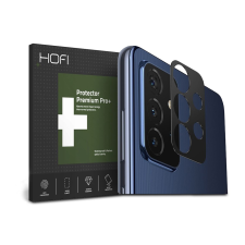 Hofi Metal Camera Sytling hátsó kameravédő borító - Samsung A725F Galaxy A72/A726B Galaxy A72 5G - black mobiltelefon, tablet alkatrész