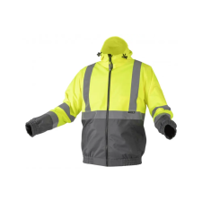 Högert HÖGERT HT5K246-2XL NIMS hi-vis sárga nyári bomber kabát biztonsági 2XL munkaruha