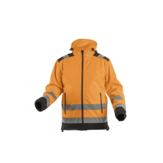 Högert HÖGERT HT5K259-3XL ARGEN Hi-Vis narancssárga figyelmeztető kabát 3XL (58)