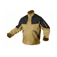 Högert HÖGERT HT5K282-1-XL EDGAR II védőkabát sötét bézs XL, 270g/m2, erősítések Oxford 600D, Öko-Tex szabvány 100, kaki