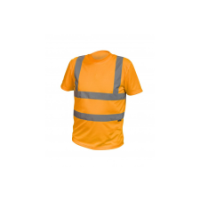 Högert HÖGERT HT5K340-3XL FELIX Láthatósági poliészter póló, narancssárga 3XL (58) láthatósági ruházat
