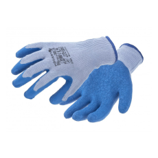 Högert HÖGERT HT5K752-10 DILL latex bevonatú védőkesztyű szürke/kék 10