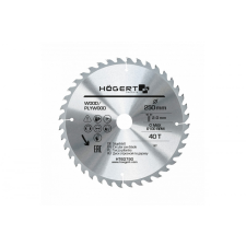 Högert HÖGERT HT6D786 Widia körfűrészlap 216x36Tx30 fűrészlap