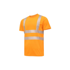 HÖGERT HT5K953-3XL JURAL II Jól látható polipamut póló narancssárga, 3XL (58) láthatósági ruházat