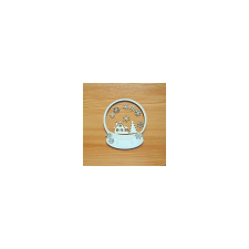  Hógömb shaker, nagy. Mérete: 8,5x10 cm dekorációs kellék