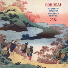  Hokusai - Japanese Woodblock Printing 2026 naptár, kalendárium