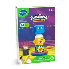 HOLA OKTATÁSI JÁTÉK CIRKUSZ TORONY készségfejlesztő