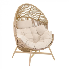  HOLAND rattan kosárfotel bézs kerti bútor