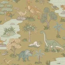 Holden Decor Holden papír tapéta Adventure Awaits Dino Zoo 14011 tapéta, díszléc és más dekoráció