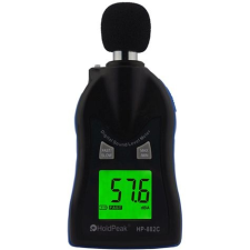 HoldPeak 882C Digitális zajszintmérő  30-130dBA  számjegyes megjelenítés  kompakt méret.. mérőműszer