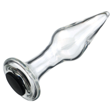  Holglass üveg anál plug – 10.5 x 3.6 cm intim kényeztetéshez anál