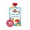 Holle 3x HOLLE Croco Coco Bio ovocné pyré jablko, mango, kokos, 100 g (8 m+)