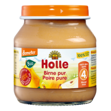 Holle Bio bébiétel, Körte, 125g (4 hónapos kortól) bébiétel