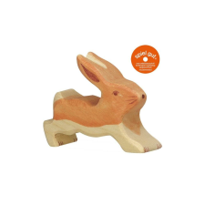 HOLZTIGER 80101 futó nyúl játékfigura