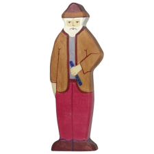 Holztiger Fa játék figurák - nagypapa barkácsolás, építés