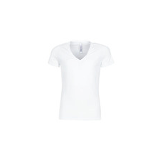 Hom Rövid ujjú pólók SUP' COTTON TSHIRT COL V PROFOND Fehér EU XL férfi póló