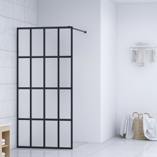 homályosított edzett üveg zuhanyfal 100 x 195 cm kád, zuhanykabin