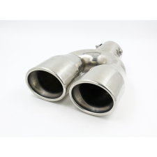 HOMASITA ovális dupla kipufogóvég 35-48mm (56MF140) (56MF140) autóalkatrész
