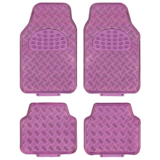 HOMASITA PVC autószőnyeg rózsaszín - króm 4 db - os (2929108) (2929108) autóalkatrész