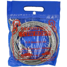 HOMASITA Vontatókötél acélsodrony / drót 6 mm 3T (7380980-3) (7380980-3) autóalkatrész