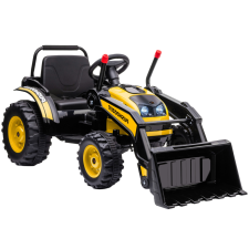 HomCom Buldózer Játék 6V – Fényekkel és hangokkal, 3–5 éves korig elektromos járgány