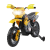 HomCom Elektromos motorkerékpár, 102x53x66 cm, +5 év, sárga-fekete