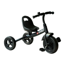 HomCom fekete tricikli 74x49x55 cm lábbal hajtható járgány
