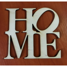  HOME 2 felirat dekorációs kellék