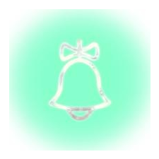 Home by Somogyi Home LED-es ablakdísz, harang (KID 415) karácsonyfa izzósor