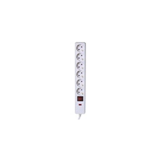 Home by Somogyi NVT 06K/WH hálózati elosztó, kapcsolós kábel és adapter