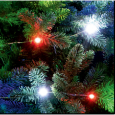 Home by Somogyi Somogyi  Micro LED fényfüzér, 50 színes micro LED karácsonyfa izzósor