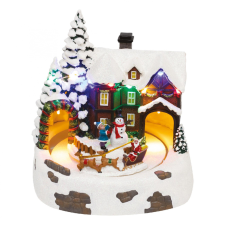 Home DRM 15 dioráma, havas ház karácsonyi dekoráció