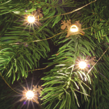 Home karácsonyi Mikro LED-es fényfüzérek, 20 LED, 4-féle figura ml23ww, Ml23 ww karácsonyi dekoráció