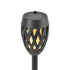 Home Kerti fáklya, napelemes, HOME, fekete kültéri világítás