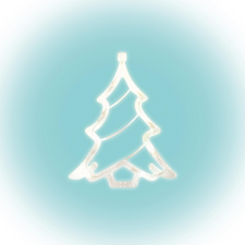  Home KID 412 karácsonyfa ablakdísz, 8 db LED, öntapadós elemtartó karácsonyi dekoráció